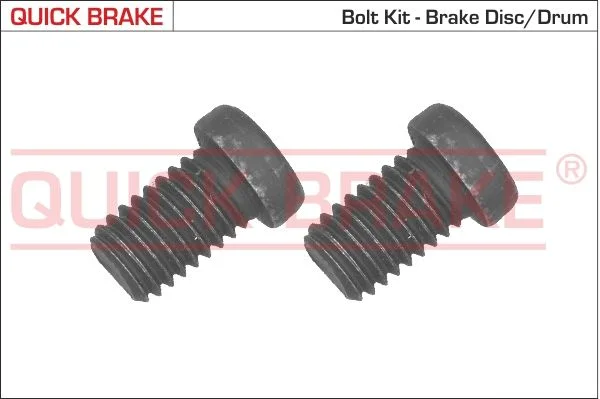 Varžtų komplektas, stabdžių diskas QUICK BRAKE 11668K