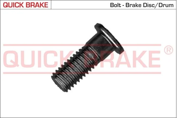 Varžtas, stabdžių diskas QUICK BRAKE 11675