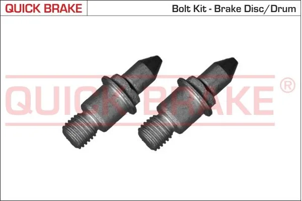 Varžtų komplektas, stabdžių diskas QUICK BRAKE 11677K