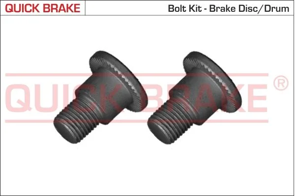 Varžtų komplektas, stabdžių diskas QUICK BRAKE 11679K
