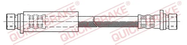 Stabdžių žarnelė QUICK BRAKE 22.312
