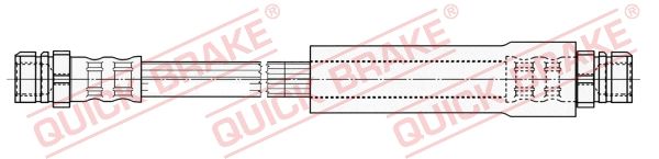 Гальмівний шланг QUICK BRAKE 22.315