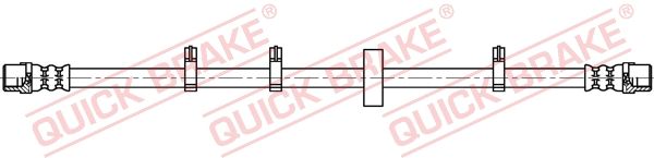 Гальмівний шланг QUICK BRAKE 22.929