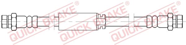 Stabdžių žarnelė QUICK BRAKE 22.932