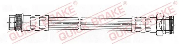 Stabdžių žarnelė QUICK BRAKE 27.076