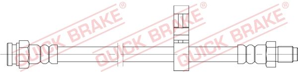 Гальмівний шланг QUICK BRAKE 32.128