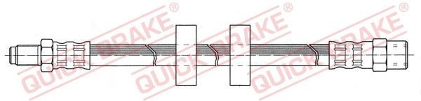 Stabdžių žarnelė QUICK BRAKE 32.203