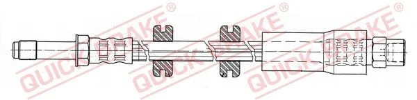 Stabdžių žarnelė QUICK BRAKE 32.406
