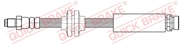 Stabdžių žarnelė QUICK BRAKE 32.416