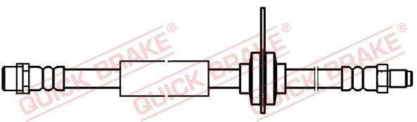 Stabdžių žarnelė QUICK BRAKE 32.710