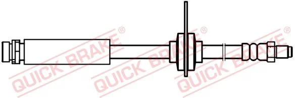 Stabdžių žarnelė QUICK BRAKE 32.711