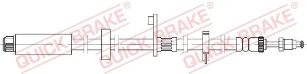Stabdžių žarnelė QUICK BRAKE 32.824