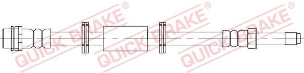 Stabdžių žarnelė QUICK BRAKE 32.826