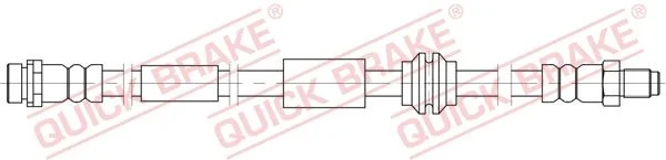 Stabdžių žarnelė QUICK BRAKE 32.837