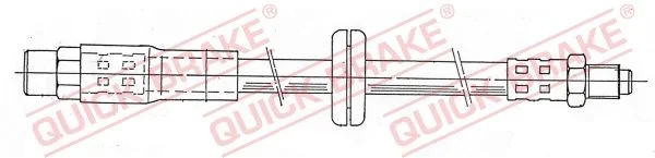 Stabdžių žarnelė QUICK BRAKE 32.928