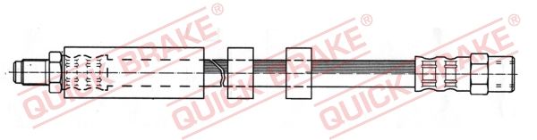 Stabdžių žarnelė QUICK BRAKE 32.972