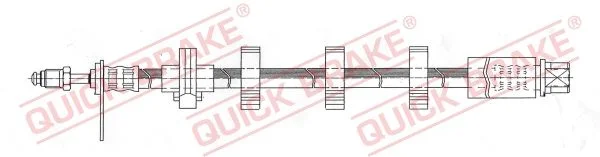 Stabdžių žarnelė QUICK BRAKE 32.985