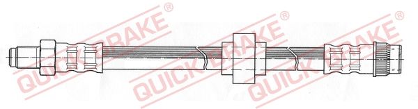 Stabdžių žarnelė QUICK BRAKE 32.987