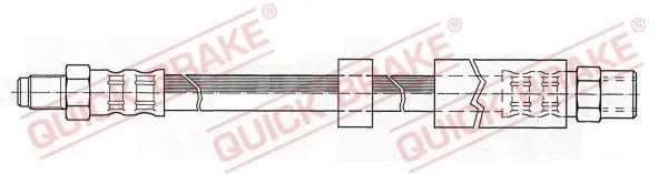 Stabdžių žarnelė QUICK BRAKE 32.988