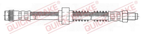 Stabdžių žarnelė QUICK BRAKE 32.993