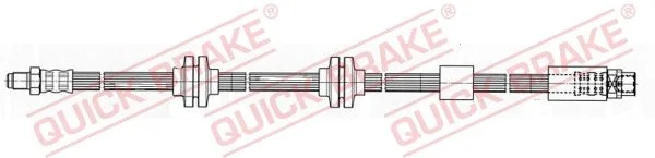 Stabdžių žarnelė QUICK BRAKE 35.909