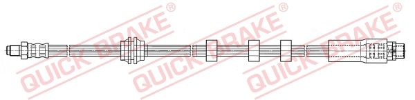 Stabdžių žarnelė QUICK BRAKE 35.911