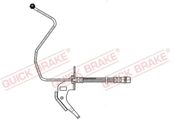Stabdžių žarnelė QUICK BRAKE 35.914