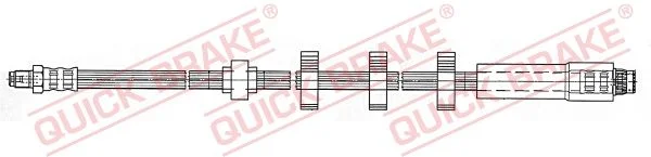 Stabdžių žarnelė QUICK BRAKE 37.917