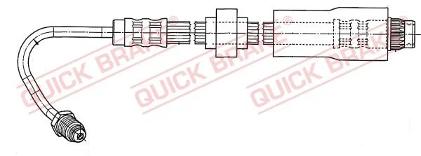 Stabdžių žarnelė QUICK BRAKE 37.929