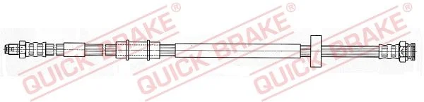 Stabdžių žarnelė QUICK BRAKE 37.931