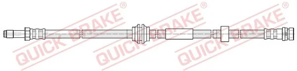 Stabdžių žarnelė QUICK BRAKE 37.939
