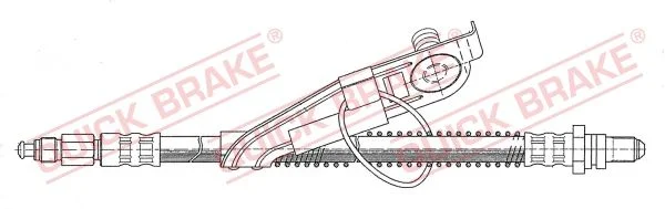 Stabdžių žarnelė QUICK BRAKE 42.917