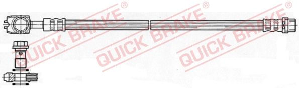 Brake Hose QUICK BRAKE 50.048X