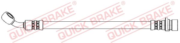 Brake Hose QUICK BRAKE 50.073