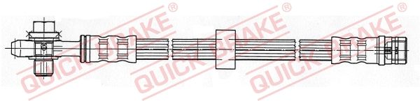 Stabdžių žarnelė QUICK BRAKE 50.104X