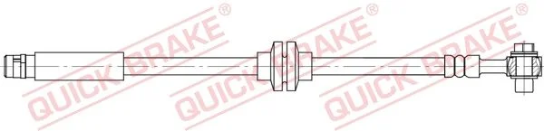 Stabdžių žarnelė QUICK BRAKE 50.207X