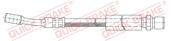 Stabdžių žarnelė QUICK BRAKE 50.308