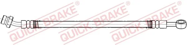 Stabdžių žarnelė QUICK BRAKE 50.512