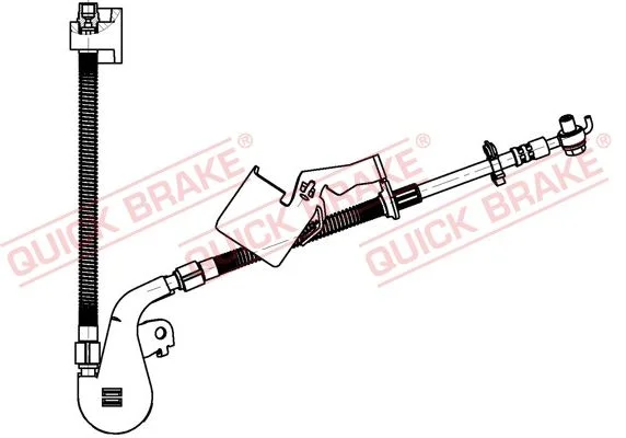 Stabdžių žarnelė QUICK BRAKE 50.703X