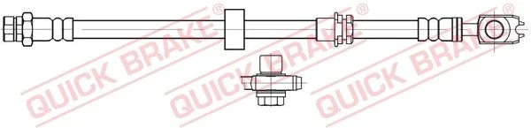 Stabdžių žarnelė QUICK BRAKE 50.718X