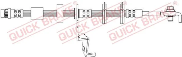 Stabdžių žarnelė QUICK BRAKE 50.726X