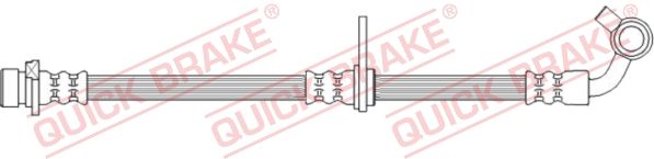 Stabdžių žarnelė QUICK BRAKE 50.739