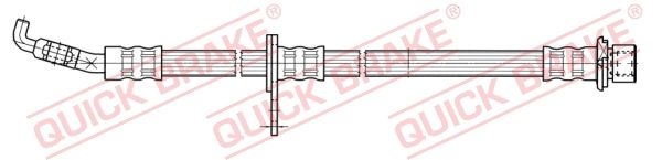 Stabdžių žarnelė QUICK BRAKE 50.809