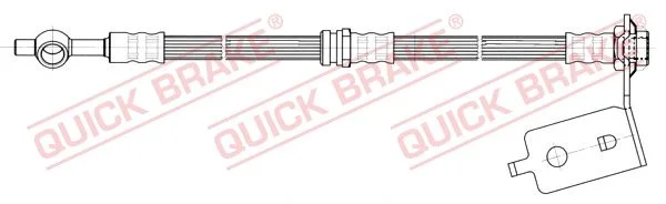 Stabdžių žarnelė QUICK BRAKE 50.818
