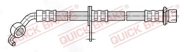 Stabdžių žarnelė QUICK BRAKE 50.831
