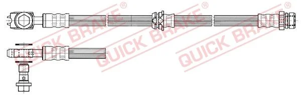 Stabdžių žarnelė QUICK BRAKE 50.832X