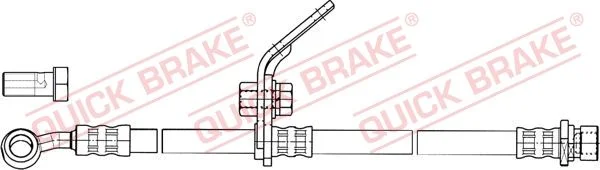 Stabdžių žarnelė QUICK BRAKE 50.845X