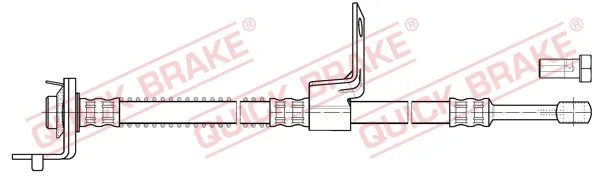 Stabdžių žarnelė QUICK BRAKE 50.856X