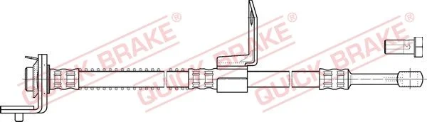 Stabdžių žarnelė QUICK BRAKE 50.857X