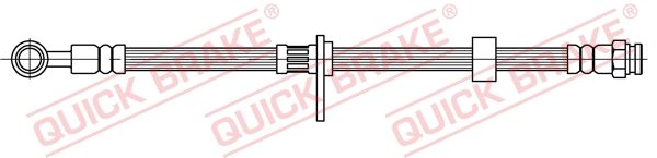 Stabdžių žarnelė QUICK BRAKE 50.874